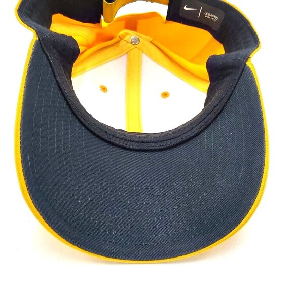 Nike Legacy91 Dri-Fit Cap Sport Performance Adjustable Hat Gold Unisex Yellow - Picture 7 of 10